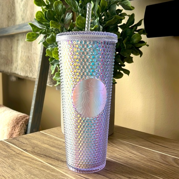 Starbucks🦄 iridescent studded tumbler